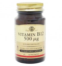 Solgar Vitamin B12 500 µg 50 Capsules