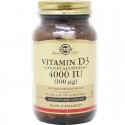 Solgar Vitamina D3 4000 UI 120 Cápsulas