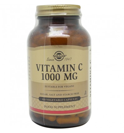 Solgar Vitamina C 1000 100 Capsulas Solgar Vitamina C 1000 100 Capsulas