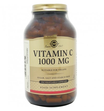 Solgar Vitamin C 1000 250 Capsules