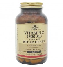 Solgar Vitamin C Rose Hips 1500mg 90 Tablets
