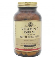 Solgar Vitamina C Rose Hips 1500mg 90 Comprimidos