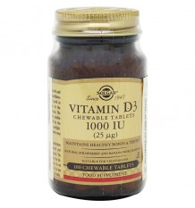 Solgar Vitamin D3 1000 IU-100 Tablets