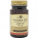 Solgar Vitamina D3 2200 UI 50 Cápsulas