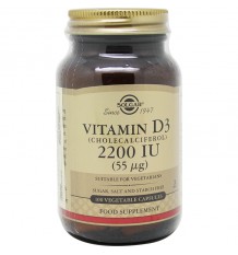 Solgar Vitamin D3 2200UI 100 Kapseln