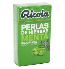 Ricola Perles à la Menthe Sans Sucre 25 g