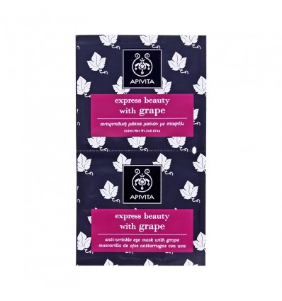 Apivita Express Mask anti-Wrinkle Firming Grape 2x8ml