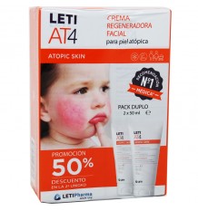 Leti At4 Crema facial 50 ml Duplo Ahorro