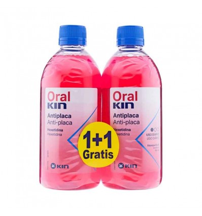 Oralkin Antiplaca 500 ml Duplo