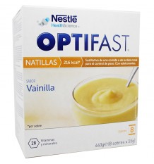 Optifast Natillas Vainilla 8 sobres