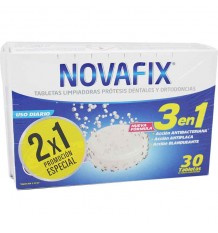 Novafix Tabletas Limpiadoras Duplo 60 unidades