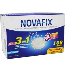 Novafix Tabletas Limpiadoras 108 Tabletas