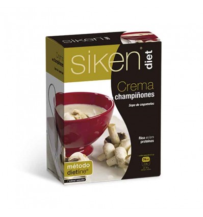 Siken Diet Crema Champiñones 7 Sobres