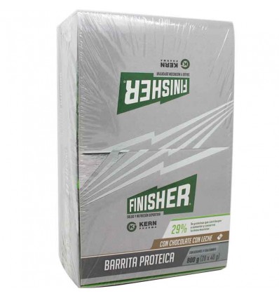Finisher Protein Bar with Milk Chocolate 20 Units