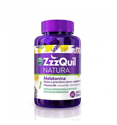 Zzzquil Natura Melatonina 60 Gomas