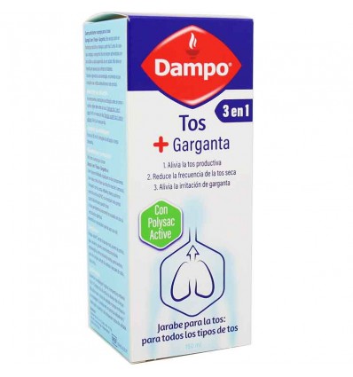 Dampo 3 en 1 Tos Garganta 150 ml Dampo 3 en 1 Tos Garganta 150 ml