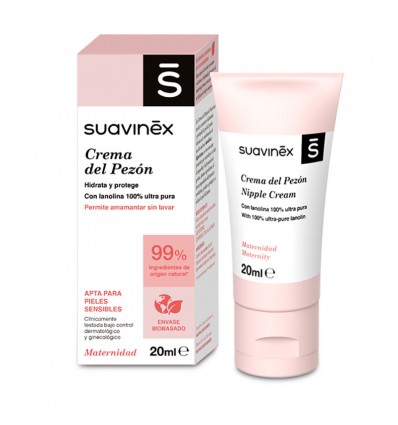 Suavinex Crema cuidado del pezón 20 ml 