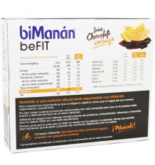 Bimanan Befit Barrita Chocolate Naranja 6 Unidades oferta