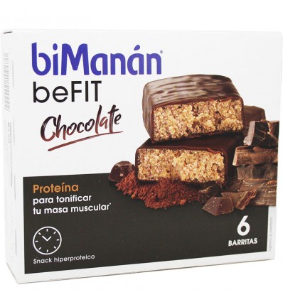 Bimanan Befit Barra De Chocolate 6 Unidades