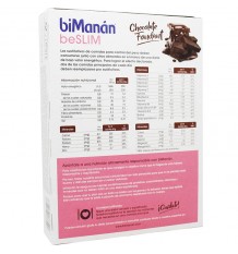 Bimanan Beslim Barritas Chocolate Negro Fondant 10 unidades oferta
