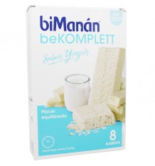 Bimanan Bekomplett Barritas yogur 8 unidades