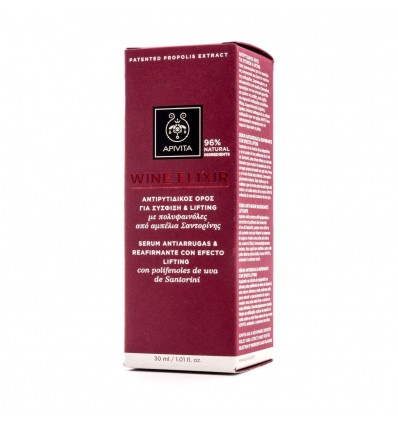 Apivita Wine Elixir Facial oil anti-Wrinkle 30 ml