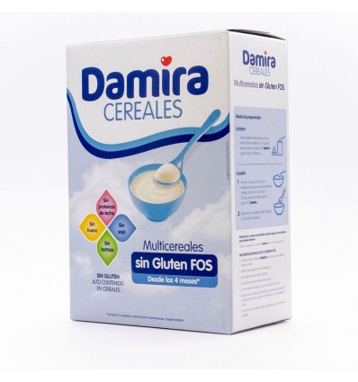 Damira Multicereales Sin Gluten FOS 600g Damira Multicereales Sin Gluten FOS 600g