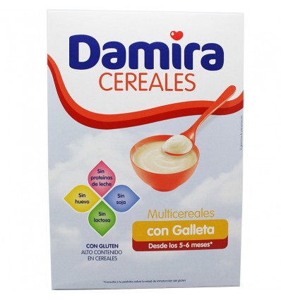 Damira Multicereales con Galleta 600g Damira Multicereales con Galleta 600g