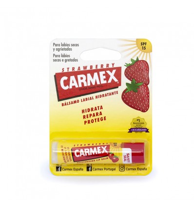Carmex Clickstick Fresa 4.25 gramos