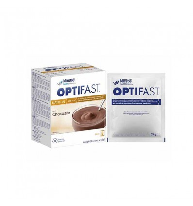 Optifast Natillas Chocolate 8 sobres