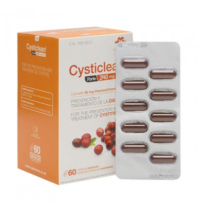 Cysticlean 240 mg Forte 60 Capsulas