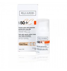 Bela Aurora Cc Cream Spf50+ 30 ml de Meio Tom