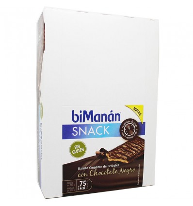 Bimanan Snack Glutenfreie Dunkle Schokolade 20 Sticks