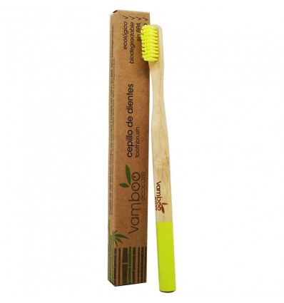 Vamboo Cepillo Suave Bambu Adultos 96% Biodegradable