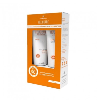 Heliocare Advanced Spray Spf50 Protetor Solar Duplo 2x200ml