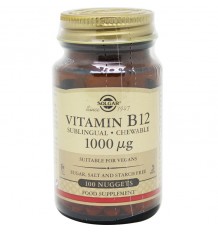 Solgar Vitamina B12 1000µg 100 Compimidos Masticables