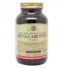 Solgar Beta Caroteno Oceânico 180 Pérolas