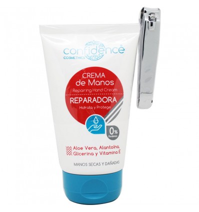 Confidence Crema Manos 125 ml + Regalo Cortauñas