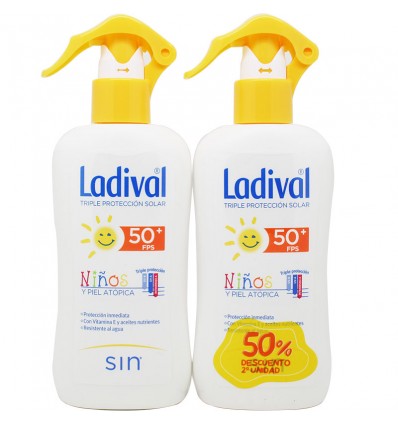Ladival Enfants 50 Spray 200 ml Duplo Promotion