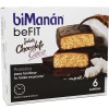 Bimanan Anstehen-Bar Schokolade-Kokos 6 Einheiten