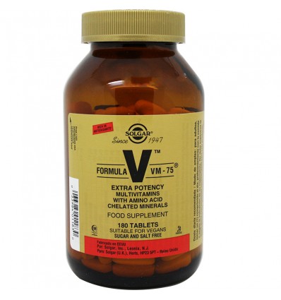 Solgar Formula Vm 75 180 Comprimidos