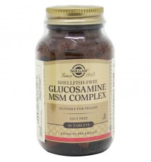 Glucosamina Msm Complex Solgar 60 Comprimidos