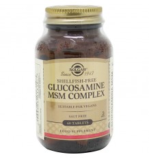 Glucosamina Msm Complex Solgar 60 Comprimidos