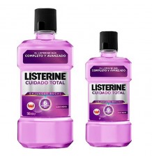 Listerine Cuidado Total 500ml+ 250 ml Regalo