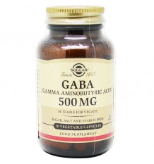 Gaba Solgar 500 mg 50 Capsulas