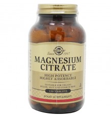 Citrate de Magnésium Solgar 120 Comprimés