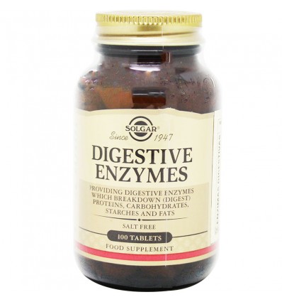 Solgar Enzimas Digestivas 100 Comprimidos