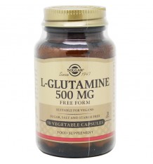 Solgar L-Glutamine 500mg 50 Capsules