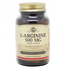 Solgar L-Arginine 500mg 50 Capsules