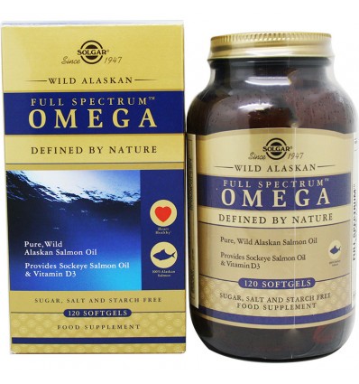 Solgar Full Spectrum Omega 120 Capsulas Solgar Full Spectrum Omega 120 Capsulas